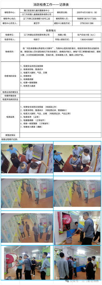 消防安全检查